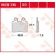 Plaquettes de frein Arrière ~ Peugeot 125 Jet-Force Compressor A2 42188 ~ TRW Lucas MCB 735