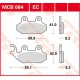 Plaquettes de frein Avant ~ PGO 50 G-Max 2005+ ~ TRW Lucas MCB 684