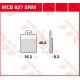 Plaquettes de frein Avant ~ Piaggio LE 125 Liberty M22 1998-2008 ~ TRW Lucas MCB 827 EC