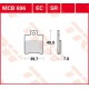 Plaquettes de frein Avant ~ Piaggio TPH 125 Typhoon Catalyzed M02 2002+ ~ TRW Lucas MCB 696 EC