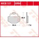Plaquettes de frein Arrière ~ Piaggio GTX 150 Super Hexagon 2001+ ~ TRW Lucas MCB 727 SRM