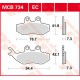 Plaquettes de frein Avant ~ Piaggio 180 Beverly GT M28 2002-2007 ~ TRW Lucas MCB 734 EC