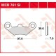 Plaquettes de frein Avant ~ Polaris 400 Sportsman 2003-2005 ~ TRW Lucas MCB 761 SI