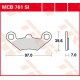 Plaquettes de frein Avant ~ Polaris 450 Sportsman 2006-2007 ~ TRW Lucas MCB 761 SI