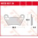 Plaquettes de frein Avant ~ Polaris 700 Ranger XP 4x4 2006-2008 ~ TRW Lucas MCB 857 SI