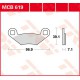 Plaquettes de frein Avant ~ Polaris 700 Sportsman 4x4 2002-2006 ~ TRW Lucas MCB 619