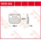 Plaquettes de frein Avant ~ Suzuki RG 80 Gamma NC11A 1985-1987 ~ TRW Lucas MCB 556