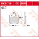 Plaquettes de frein Avant ~ Suzuki AN 250 Burgman AN 1998-1999 ~ TRW Lucas MCB 706 SRM