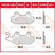 Plaquettes de frein Avant ~ Suzuki RM 250 RJ14A 1987-1988 ~ TRW Lucas MCB 582 RSI