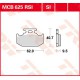 Plaquettes de frein Arrière ~ Suzuki RM 250 RJ14A 1989-1995 ~ TRW Lucas MCB 625 RSI