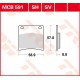 Plaquettes de frein Avant ~ Suzuki GSX 600 F, FU GN72B 1988-1997 ~ TRW Lucas MCB 591 SV