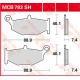 Plaquettes de frein Arrière ~ Suzuki GSXR 600 WVCV 2008-2010 ~ TRW Lucas MCB 783 SH
