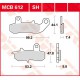 Plaquettes de frein Arrière ~ Suzuki DR 650 R, RU SP44B 1992-1994 ~ TRW Lucas MCB 612 SH