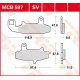 Plaquettes de frein Avant ~ Suzuki DR 650 RS, RSU SP42B 1990-1991 ~ TRW Lucas MCB 597