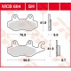 Plaquettes de frein Arrière ~ Triumph 750 Daytona 330BEM 1991+ ~ TRW Lucas MCB 604