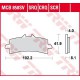 Plaquettes de frein Avant ~ Triumph 1200 Thruxton R 2016+ ~ TRW Lucas MCB 858 SV