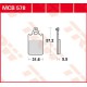 Plaquettes de frein Avant ~ Yamaha DT 50 R MBK 1996-2001 ~ TRW Lucas MCB 578
