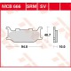 Plaquettes de frein Avant ~ Yamaha TZR 125 4FL 1993-1999 ~ TRW Lucas MCB 666 SV