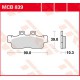 Plaquettes de frein Avant ~ Yamaha NXC 125 X Cygnus SE41 2010+ ~ TRW Lucas MCB 839
