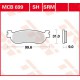 Plaquettes de frein Arrière ~ Yamaha YP 400 X-Max SH07 2013+ ~ TRW Lucas MCB 699 SRM