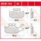 Plaquettes de frein Arrière ~ Yamaha YFM 450 Grizzly AJ14/16/18 2007+ ~ TRW Lucas MCB 724 SI