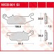 Plaquettes de frein Avant Gauche ~ Yamaha YFM 550 Grizzly EPS AJ41 2009-2011 ~ TRW Lucas MCB 801 SI
