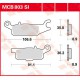 Plaquettes de frein Arrière ~ Yamaha YFM 550 Grizzly EPS AJ41 2009-2011 ~ TRW Lucas MCB 803 SI