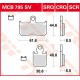 Plaquettes de frein Avant ~ Yamaha YZF 1000 R1 RN22 2009-2014 ~ TRW Lucas MCB 795 SCR