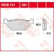 Plaquettes de frein Arrière ~ Yamaha FJR 1300 A ABS RP08 2003 ~ TRW Lucas MCB 731 SH