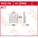 Plaquettes de frein Avant ~ Yamaha FJR 1300 AE, AS ABS RP23 2013+ ~ TRW Lucas MCB 706 SV