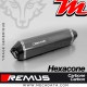 Silencieux Slip-on Remus Hexacone Triumph Speed Triple 1050 10+