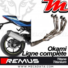 Ligne Complète Pot d'échappement ~ Suzuki GSX-R 1000 2017 + ~ Suzuki GSX-R 1000 R 2017 + ~ REMUS Okami