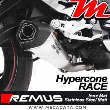 Silencieux Pot d'échappement ~ Triumph Street Triple 765 RS 2017 + ~ REMUS Hypercone RACE