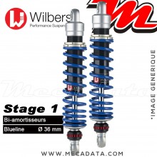 Amortisseur Wilbers Stage 1 Emulsion ~ Kawasaki Z 1000 J (KZT 00 J) ~ Annee 1981 - 1983
