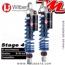 Amortisseur Wilbers Stage 4 ~ Kawasaki Z 1000 J (KZT 00 J) ~ Annee 1981 - 1983