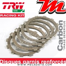 Disques d'embrayage garnis renforcés Racing ~ Ducati 1199 Panigale, R,S H8 2012+ ~ TRW Lucas MCC 704-11RAC