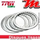 Disques d'embrayage lisses ~ Harley-Davidson FXDL 1690 Dyna Low Rider 2014+ ~ TRW Lucas MES 501-8