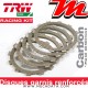 Disques d'embrayage garnis renforcés Racing ~ Honda CB 600 Hornet PC41 2007-2013 ~ TRW Lucas MCC 110-8RAC