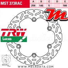 Disque de frein Arrière ~ Honda CBR 1000 F (SC24) 1993-1999 ~ TRW Lucas MST 373 RAC