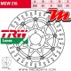 Disque de frein Avant ~ Kawasaki ZX-7R 750 Ninja (ZX750N) 1996-2003 ~ TRW Lucas MSW 216