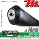 Ligne complète d'échappement ~ APRILIA LEONARDO 300 - ST 2004 - 2011 ~ GPR MAXY 4ROAD