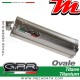 Silencieux Pot d'échappement ~ APRILIA RSV 1000 - SP 1998 - 2003 ~ GPR OVAL