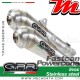 Silencieux Pot d'échappement ~ APRILIA RSV 1000 R - FACTORY 2004 - 2005 ~ GPR FAST CAN POWERCONE - Version RACING