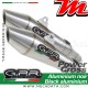 Silencieux Pot d'échappement ~ APRILIA RSV 1000 R - FACTORY 2004 - 2005 ~ GPR POWER CROSS - Version RACING