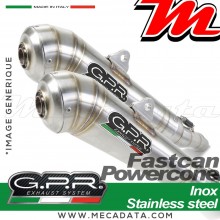 Silencieux Pot d'échappement ~ APRILIA RSV 1000 R - FACTORY 2006 - 2010 ~ GPR FAST CAN POWERCONE