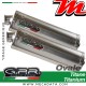 Silencieux Pot d'échappement ~ CAGIVA EXTRA - RAPTOR 1000 2002 ~ GPR OVAL