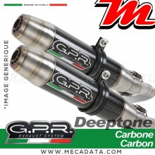 Silencieux Pot d'échappement ~ DUCATI SUPERSPORT SS 750 1999 - 2002 ~ GPR DEEPTONE - Version RACING