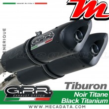 Silencieux Pot d'échappement ~ DUCATI HYPERMOTARD 1100 - 1100 EVO 2007 - 2012 ~ GPR TIBURON