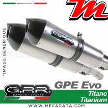 Silencieux Pot d'échappement ~ HUSQVARNA TERRA - STRADA TR 650 2013 - 2015 ~ GPR GPE EVO