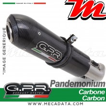 Silencieux Pot d'échappement ~ HUSQVARNA NUDA 900 - NUDA 900 R 2012 - 2013 ~ GPR PANDEMONIUM